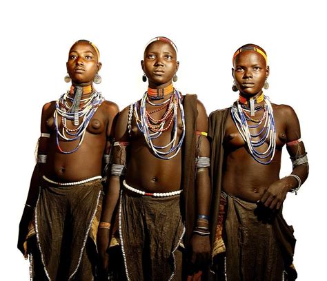 Three African Tribal Women Limited Edition Of Photography By Liam