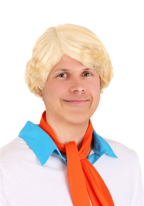 Gang have gone their separate ways and have been apart for two years, until they each receive an invitation to spooky island. Scooby Doo Fred Wig for Men