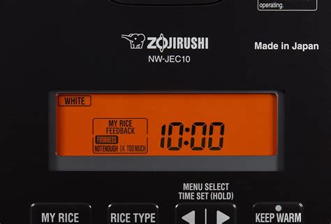 Buy Zojirushi NW JEC10BA Pressure Induction Heating IH Rice Cooker