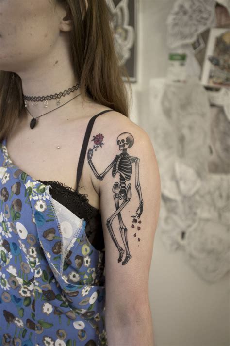 Skeleton Tattoo Tumblr With Images Skeleton Tattoos Tattoos Grunge Tattoo