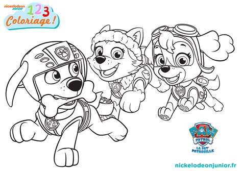 Coloriage Paw Patrol  Episode 109