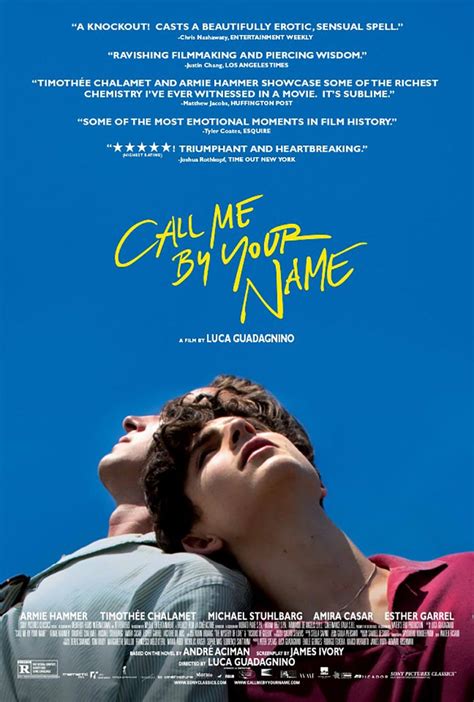 Call Me By Your Name 2017 Poster 1 Trailer Addict