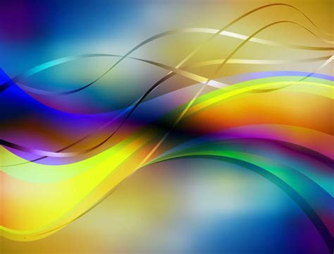 17 Abstract Colorful Vector Images Abstract Colorful Vector Waves