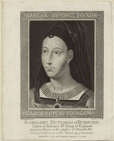 Npg D24089 Margaret Duchess Of Burgundy Portrait National