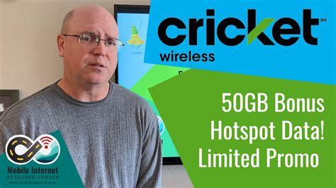Cricket Wireless Promo 50gb Bonus Data On Simply Data Plans Youtube