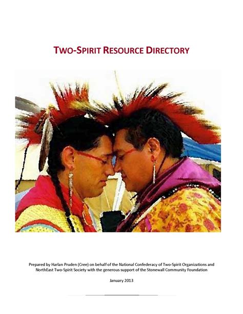 Two Spirit Resource Directory — Native Youth Sexual Health Network