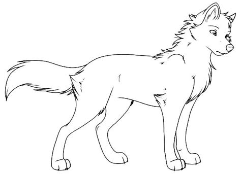 Wolf pack coloring pages anime pictures breathtaking printable free. Young Wolf Coloring Page - Download & Print Online ...