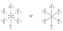 Electron Dot Structure For Sf6