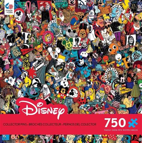 You'll receive email and feed alerts when new items arrive. Disney Collection: Collector Pins - 750pc Jigsaw Puzzle by ...