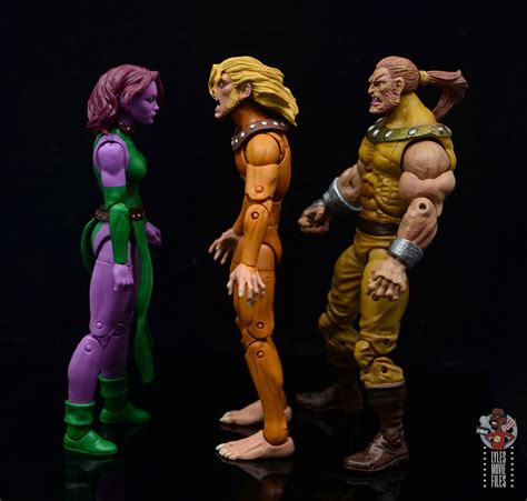 Marvel Legends Wild Child Figure Review Facing Blink And