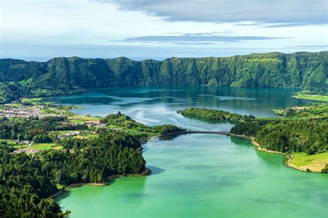 Sete Cidades Jezioro Na Azorach Zdjęcia Stockowe I Więcej Obrazów