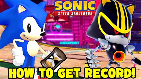How To Get Metal Madness World Record Sonic Speed Simulator Youtube