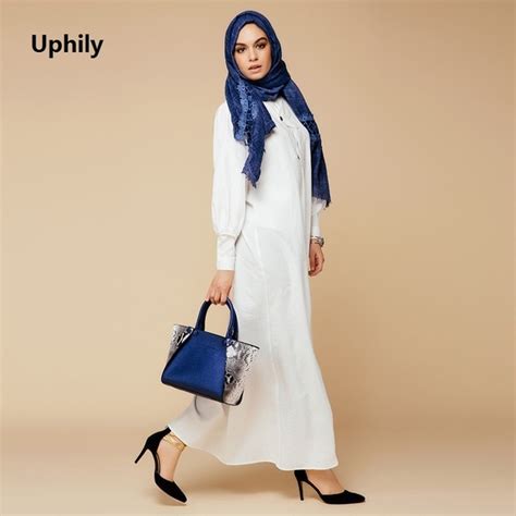 2017 New Design Sexy Muslim Arab Dress Islamic Clothing Full Sleeve