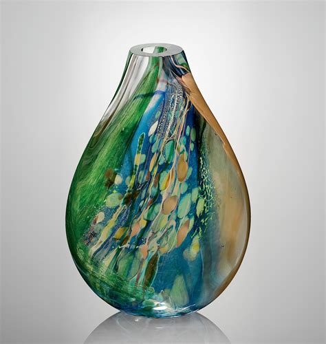 Aquos Window By Randi Solin Art Glass Vessel Artful Home
