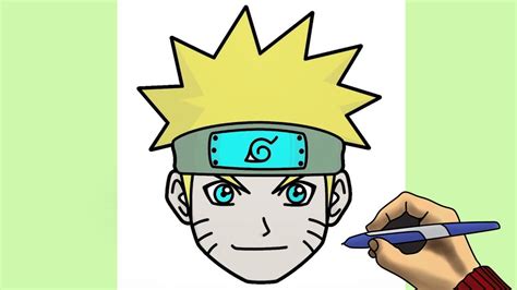 How To Draw Naruto Uzumaki Step By Step Easy Youtube