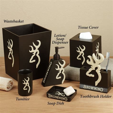 Personalize any bathroom with our wide variety of products here. Deer Hunting Decor | ... deer bath accessories complete ...