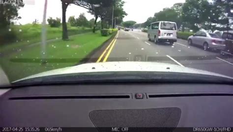 Driver Ends Up Facing The Wrong Way After Crashing While Speeding And