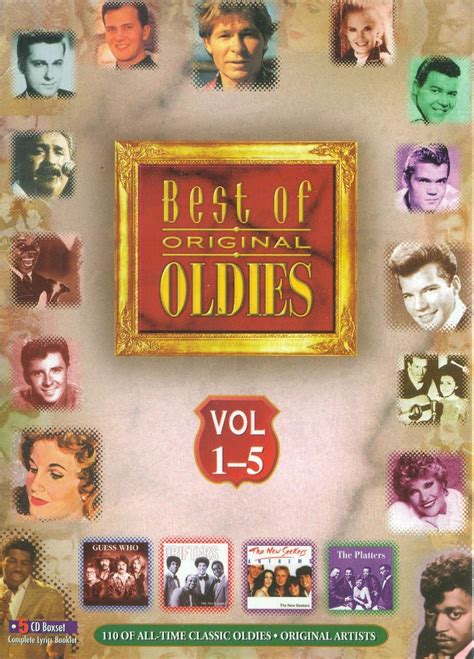 Pop Best Of Original Oldies 5cd Various Artists