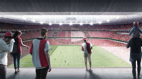 Feyenoord follow everton's new stadium plans with stunning £375m arena. Gallery of OMA Reveals New Feyenoord Stadium Design in ...
