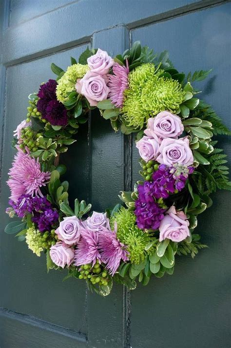Fresh Flower Wreath By Carols Country Sunshine Wedding Wreaths