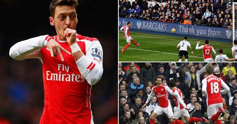Mesut Ozils Goal Celebration Explained Arsenal Players North London