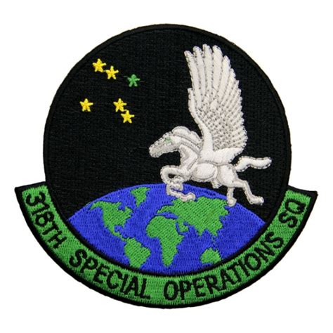Air Force 318th Special Operations Squadron Patch Flying Tigers Surplus