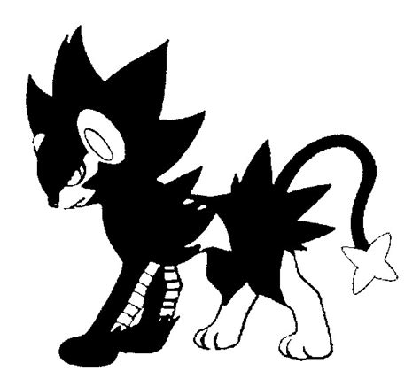 16 luxray pokemon coloring pages free printable coloring pages