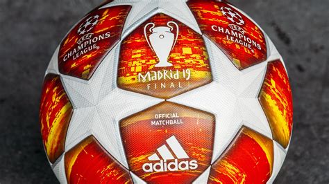Match Champions League Om - Adidas Champions League 2019 Final Match Ball - White / Action Red