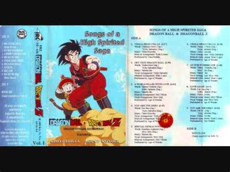 Saisentan no muchuu wo dou. Dragon Ball Theme Song English - Get That Dragon Ball ...