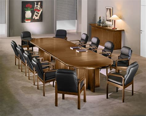 Dyrlund 12 Seat Boardroom Table Walnut Bc Office Furniture