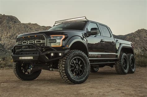 The 600 Hp Hennessey Velociraptor 6x6 F 150 Will Eat Your Puny Truck