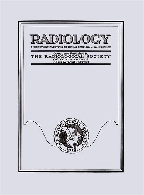 Radiology Vol 1 No 4