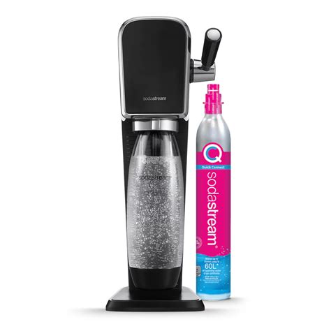 SODASTREAM ART 1 Kunststoffflasche inkl. QC-Zylinder 3tlg. - QVC.de