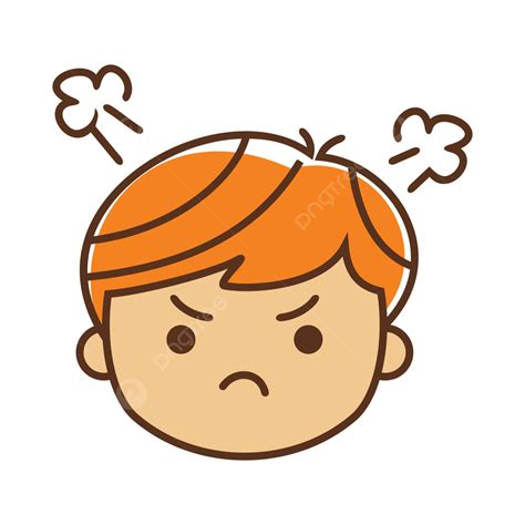 Angry Boy Cartoon Expression Cartoon Clipart Angry Clipart Boy