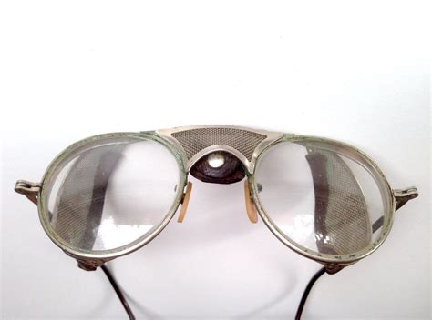 vintage safety glasses by bausch and lomb optical co by artizmo