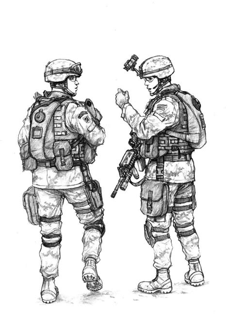 Trasplante Privilegio De Este Modo Dibujos De Soldados A Lapiz Registro