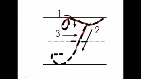 Cursive Capital F - YouTube