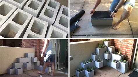 Get free estimates from masonry contractors near you or view our block wall cost calculator below. DIY Succulent Planter Using Cinder Blocks | Home Design ...