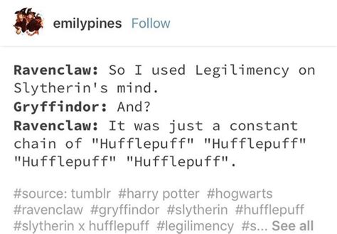Im A Huffle Puff The Majority Of My Friends Are Slytherins Its A