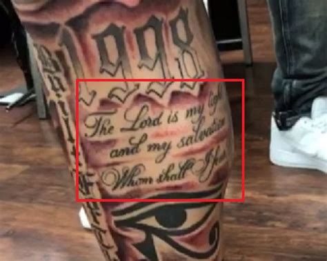 Liangelo ball alongside two of his ucla basketball teammates have been arrested during a team trip to china, espn reports. Liangelo Ball Tattoo : LiAngelo Ball's 62 Tattoos & Their ...