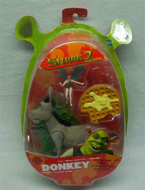 Hasbro Shrek 2 Donkey W Double Hooved Kick Action 5 Action Figure Toy