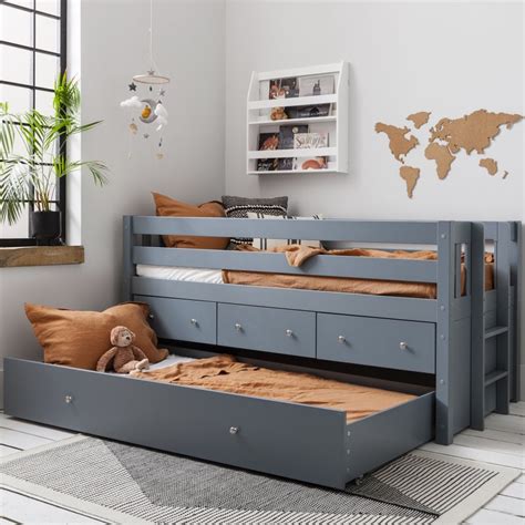 Matilda Midsleeper Cabin Bed With Pullout Drawers Noa And Nani