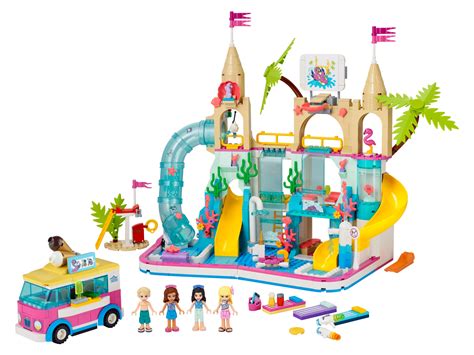 Lego Friends Summer Fun Water Park Toy At Mighty Ape Australia