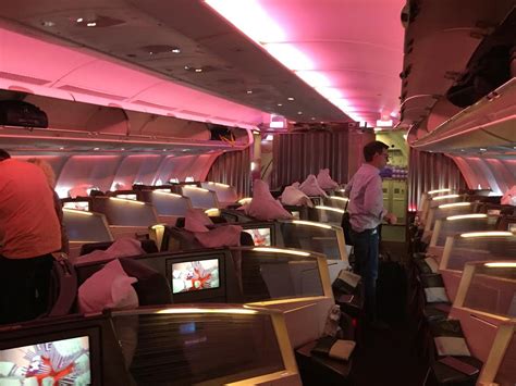 The seat fabric has been entirely upholstered with natural and soft espresso leather, underlining the cabin's distinctive virgin atlantic flair. The Points Ninja: Virgin Atlantic Upper Class on an A330 ...