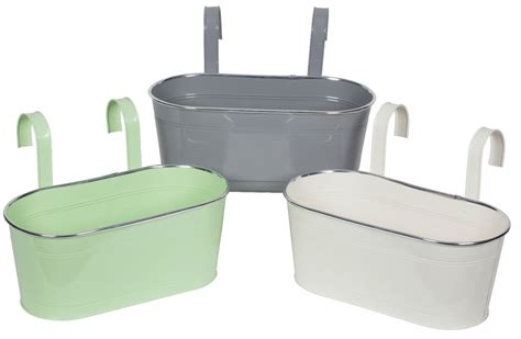 To add the plants into your fence, the first thing you have to do is by making the planter boxes. Shabby Chic Fence Planters Outdoor Metal Pots Window Pots ...