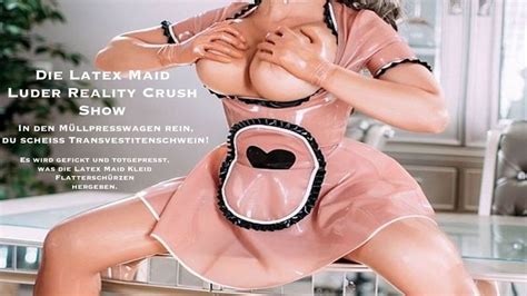 Sexy Latex Maid Luder Du Scheiss Transvestitenschwein Verreck Photo