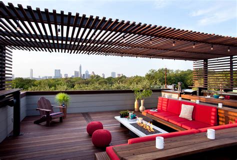 Rooftop Patio - austin outdoor design