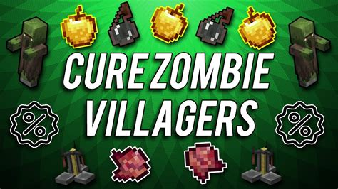 Minecraft How To Cure Zombie Villagers What Do You Use To Cure