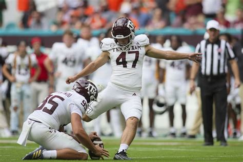 Texas A&M's depth chart ahead of the TaxAct Texas Bowl vs. No. 20