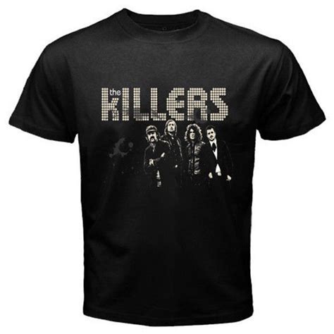 The Killers Popular Indie Rock Band Mens Black Tee T Shirt Size S 3xl